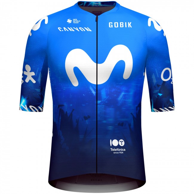 Bekleidung Herren Team Movistar 2024 Infinity trikot Bekleidung Herren Team Movistar 2024 Infinity trikot