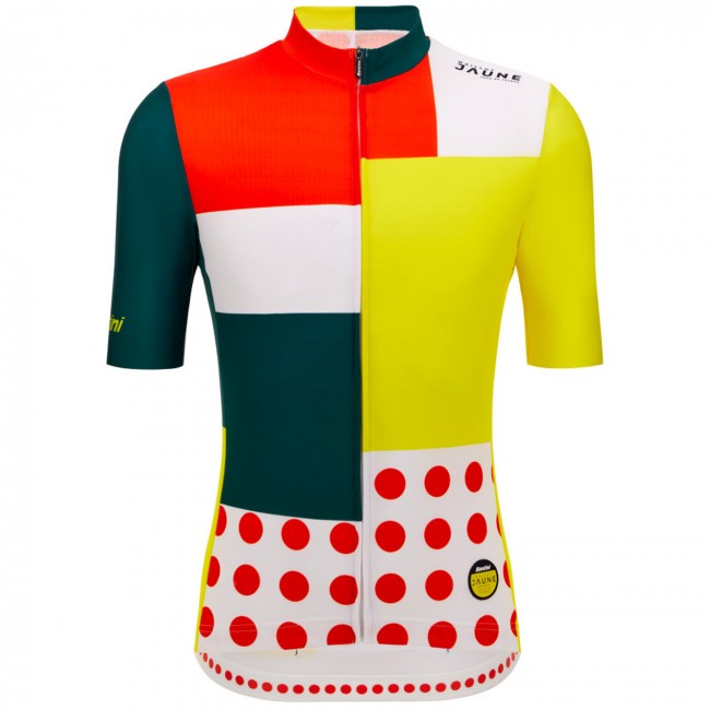 Bekleidung Herren Santini Tour de France 2024 trikot-Combo Bekleidung Herren Santini Tour de France 2024 trikot-Combo