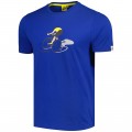 Bekleidung Herren Tour de France Cyclist Graphic 2024 T-Shirt-Blau Bekleidung Herren Tour de France Cyclist Graphic 2024 T-Shirt-Blau