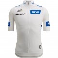 Bekleidung Herren Tour de France 2024 Weiss trikot Fan Line Bekleidung Herren Tour de France 2024 Weiss trikot Fan Line