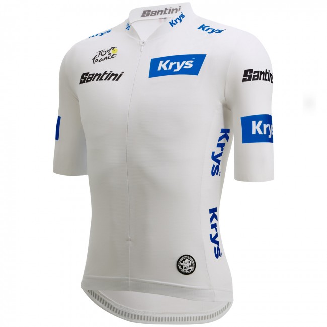 Bekleidung Herren Tour de France 2024 Weiss trikot Bekleidung Herren Tour de France 2024 Weiss trikot