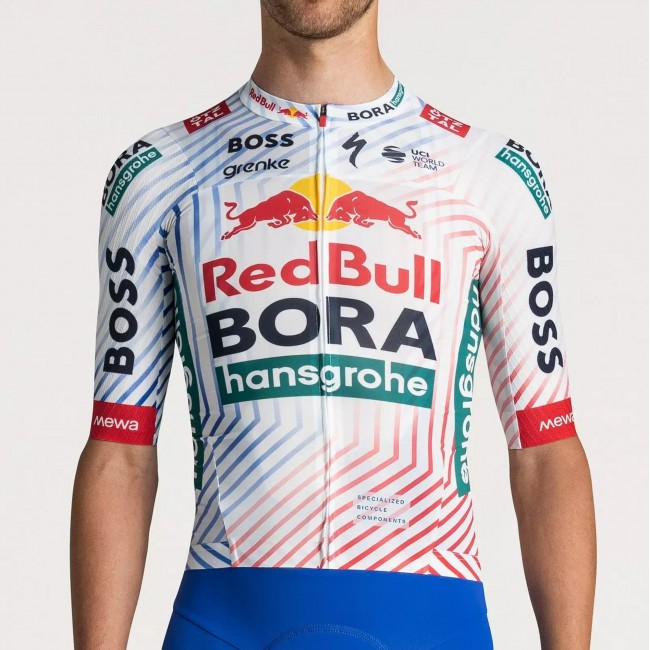 Bekleidung Herren Specialized Red Bull Bora-Hansgrohe 2025 Race trikot-Tdf Bekleidung Herren Specialized Red Bull Bora-Hansgrohe 2025 Race trikot-Tdf