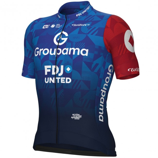Bekleidung Herren Ale Groupama FDJ 2025 trikot-Tdf Bekleidung Herren Ale Groupama FDJ 2025 trikot-Tdf