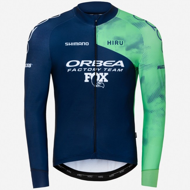 Bekleidung Herren Hiru Orbea Factory Team 2025 Core langarm trikot Bekleidung Herren Hiru Orbea Factory Team 2025 Core langarm trikot