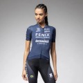 Bekleidung Damen Ale Fenix Deuceninck 2025 PR-S 2.0 frau trikot-Blau Bekleidung Damen Ale Fenix Deuceninck 2025 PR-S 2.0 frau trikot-Blau