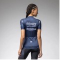 Bekleidung Damen Ale Fenix Deuceninck 2025 PR-S 2.0 frau trikot-Blau Bekleidung Damen Ale Fenix Deuceninck 2025 PR-S 2.0 frau trikot-Blau