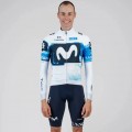 Bekleidung Herren Gobik Movistar 2025 Hyder langarm trikot Bekleidung Herren Gobik Movistar 2025 Hyder langarm trikot
