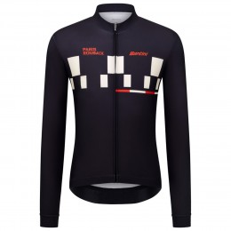 Bekleidung Herren Santini Paris Roubaix langarmtrikot 2025 Bekleidung Herren Santini Paris Roubaix langarmtrikot 2025