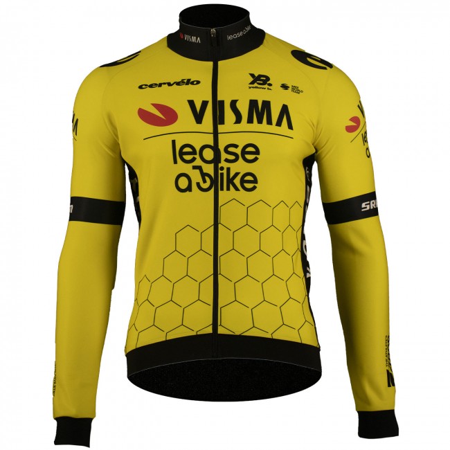 Bekleidung Herren Team Visma Lease a bike 2025 Premium langarm trikot Bekleidung Herren Team Visma Lease a bike 2025 Premium langarm trikot