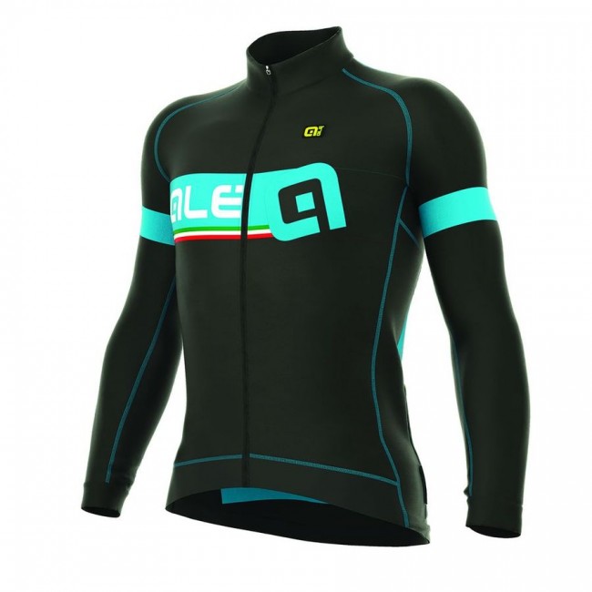 2016 ALE ADRIATICO Radtrikot Langarm-Schwarz LIGHT BLAU CBFT828 2016 ALE ADRIATICO Radtrikot Langarm-Schwarz LIGHT BLAU CBFT828