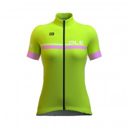 2016 ALE Damen Ale Plus Perla Radtrikot Kurzarm Fluo gelb MBZR820 2016 ALE Damen Ale Plus Perla Radtrikot Kurzarm Fluo gelb MBZR820