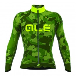 2016 ALE CAMO Radtrikot Langarm-Grün GELB FLUO MFKA337 2016 ALE CAMO Radtrikot Langarm-Grün GELB FLUO MFKA337