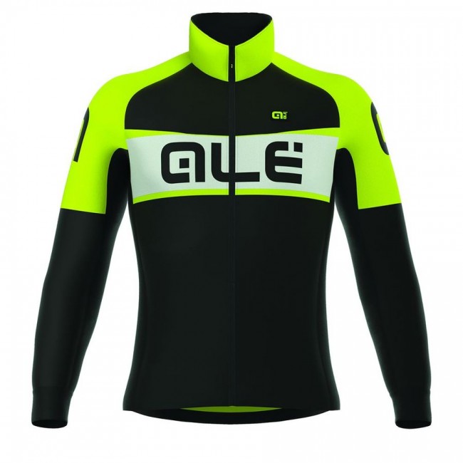 2016 ALE EXCEL WEDDELL Radtrikot Langarm-Schwarz GELB FLUO PCXI504 2016 ALE EXCEL WEDDELL Radtrikot Langarm-Schwarz GELB FLUO PCXI504
