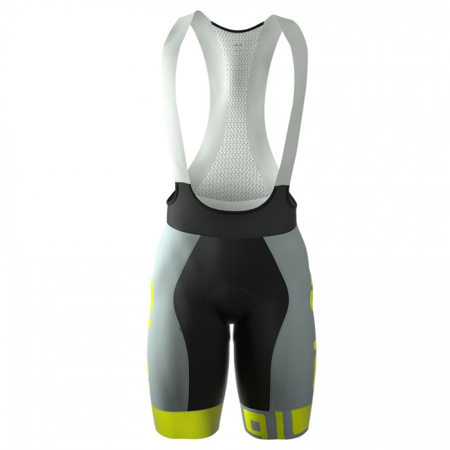 2016 Ale Graphics PRR Arcobaleno Fahrradbekleidung Kurz Trägerhose grau WWRH922 2016 Ale Graphics PRR Arcobaleno Fahrradbekleidung Kurz Trägerhose grau WWRH922