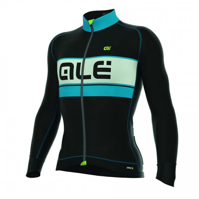 2016 ALE BERING Radtrikot Langarm-Schwarz LIGHT BLAU ZHJV513 2016 ALE BERING Radtrikot Langarm-Schwarz LIGHT BLAU ZHJV513