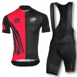 2016 Assos schwarz rot Fahrradbekleidung Radtrikot und Trägerhosen Set WUVV754 2016 Assos schwarz rot Fahrradbekleidung Radtrikot und Trägerhosen Set WUVV754