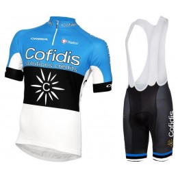 2016 Cofidis Champion d'Estonie blau Fahrradbekleidung Satz Fahrradtrikot Kurzarm Trikot und Kurz Trägerhose CQZD187 2016 Cofidis Champion d'Estonie blau Fahrradbekleidung Satz Fahrradtrikot Kurzarm Trikot und Kurz Trägerhose CQZD187