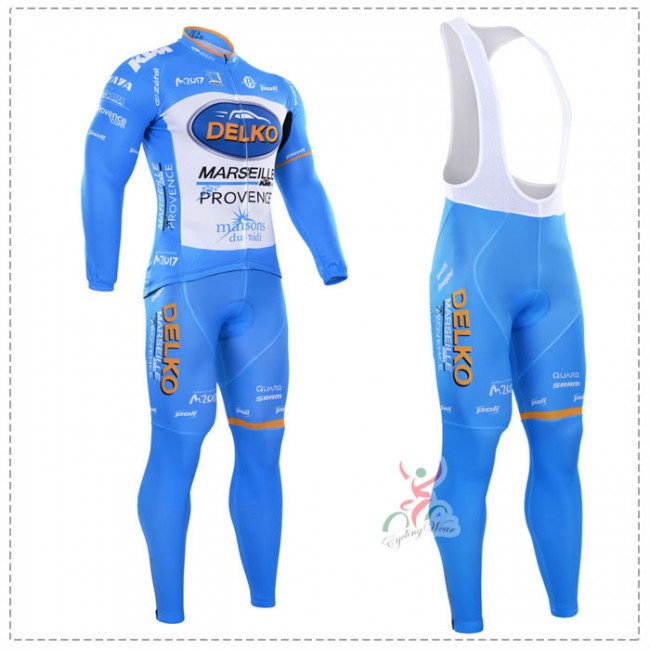 2016 Delko Fahrradbekleidung Radtrikot Satz Langarm und Lange Trägerhose NPFY339 2016 Delko Fahrradbekleidung Radtrikot Satz Langarm und Lange Trägerhose NPFY339