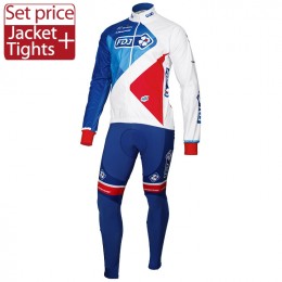 2016 Team FDJ Fahrradbekleidung Satz Radtrikot Langarm und Lange Radhose CCSA778 2016 Team FDJ Fahrradbekleidung Satz Radtrikot Langarm und Lange Radhose CCSA778