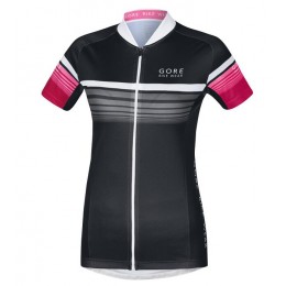 2016 GORE Radtrikot Kurzarm Damen Element Speedy schwarz rose Fuchsie AJIG477 2016 GORE Radtrikot Kurzarm Damen Element Speedy schwarz rose Fuchsie AJIG477