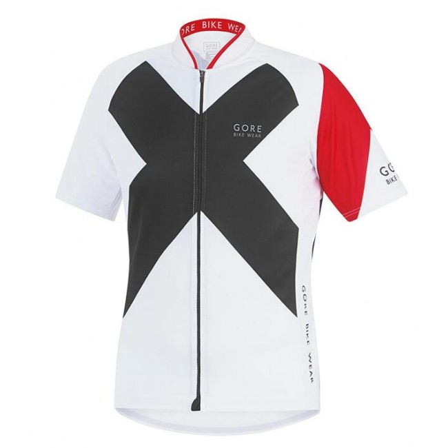 2016 GORE Element X-Road Weiß schwarz Radtrikot Kurzarm GLDP993 2016 GORE Element X-Road Weiß schwarz Radtrikot Kurzarm GLDP993