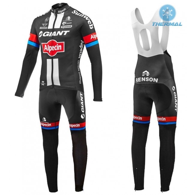 2016 Team Giant-Alpecin thermisch Fahrradbekleidung Satz Radtrikot Langarm+Lang Trägerhose CPWH409 2016 Team Giant-Alpecin thermisch Fahrradbekleidung Satz Radtrikot Langarm+Lang Trägerhose CPWH409