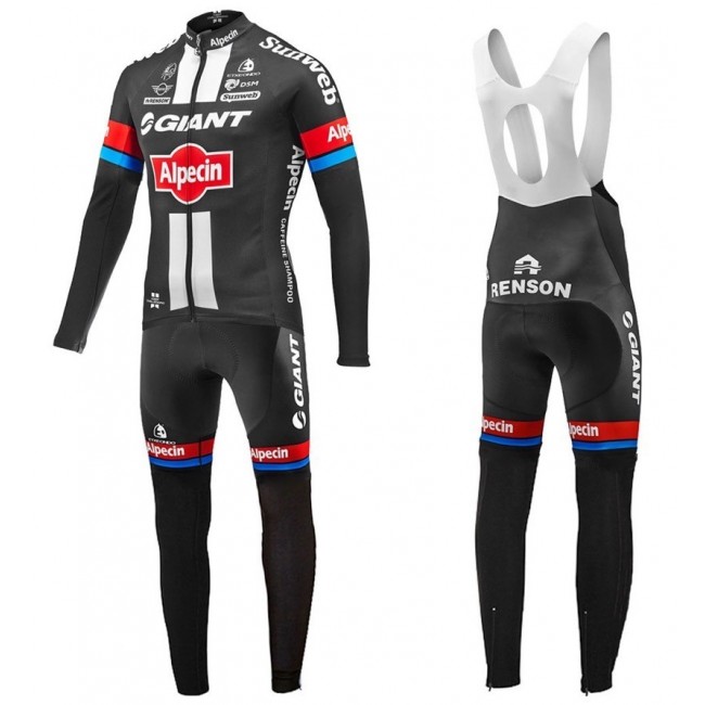2016 Team Giant-Alpecin Fahrradbekleidung Satz Radtrikot Langarm+Lang Trägerhose DUIO273 2016 Team Giant-Alpecin Fahrradbekleidung Satz Radtrikot Langarm+Lang Trägerhose DUIO273