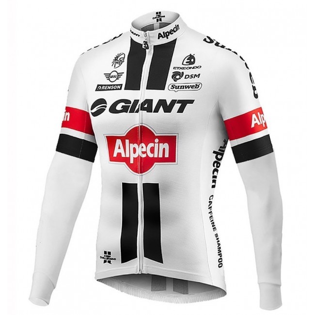 2016 Giant Alpecin TDF Ausgabe Weiß Radtrikot Langarm KSUG821 2016 Giant Alpecin TDF Ausgabe Weiß Radtrikot Langarm KSUG821