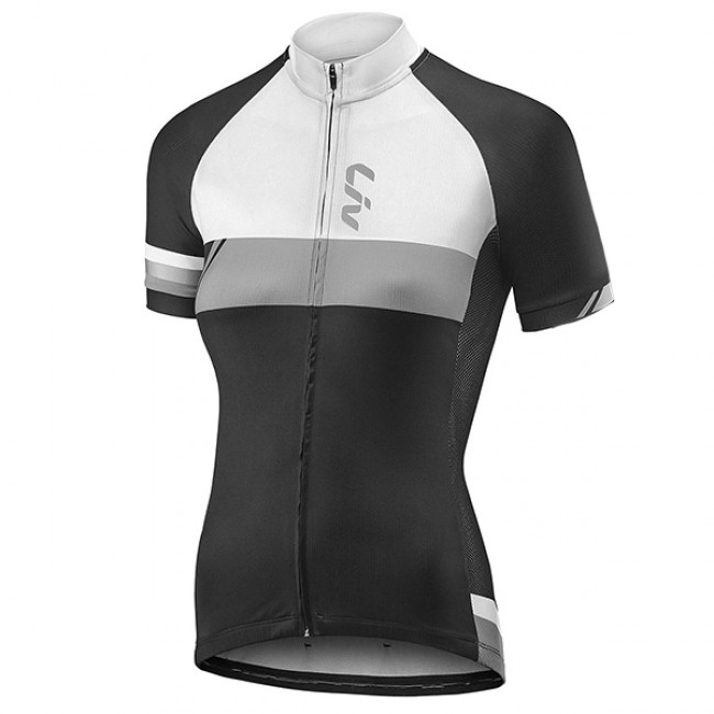 2016 Liv Damen Radtrikot Langarm schwarz Weiß CSOH335 2016 Liv Damen Radtrikot Langarm schwarz Weiß CSOH335