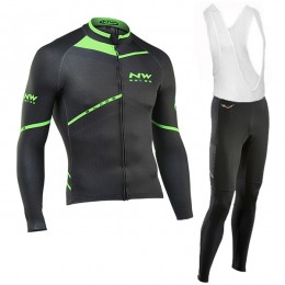 2016 Northwave Grün Schwarz Fahrradbekleidung Langarm Radtrikot und Trägerhosen Set BTNY261 2016 Northwave Grün Schwarz Fahrradbekleidung Langarm Radtrikot und Trägerhosen Set BTNY261
