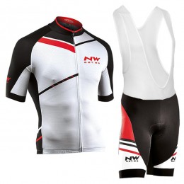 2016 Northwave Weiß schwarz rot Fahrradbekleidung Radtrikot und Trägerhosen Set JZDN723 2016 Northwave Weiß schwarz rot Fahrradbekleidung Radtrikot und Trägerhosen Set JZDN723