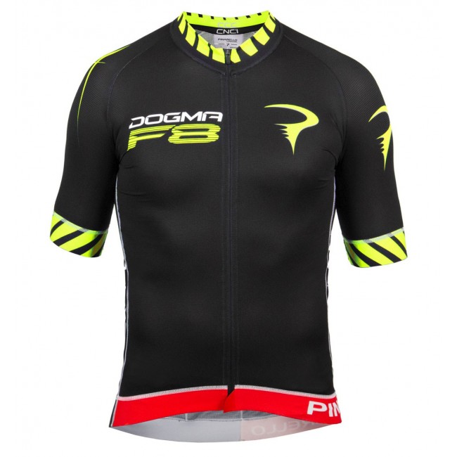 2016 Pinarello Dogma F8 schwarz-gelb Radtrikot Kurzarm LLAA283 2016 Pinarello Dogma F8 schwarz-gelb Radtrikot Kurzarm LLAA283
