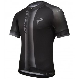 2016 Pinarello Gan Fahrradbekleidung Kurzarm Radtrikot schwarz gris UBVB533