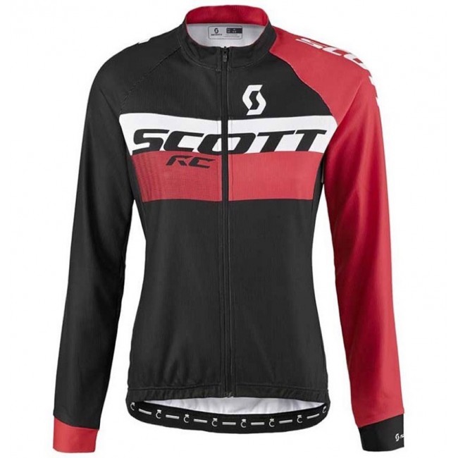 2016 Scott RC Schwarz-Rot Damen Radtrikot Langarm CIBR310 2016 Scott RC Schwarz-Rot Damen Radtrikot Langarm CIBR310