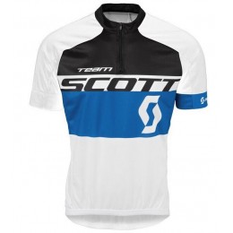2016 Scott schwarz blau Radtrikot Kurzarm JQWB175