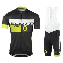 2016 Scott RC schwarz gelb Fahrradbekleidung Satz Fahrradtrikot Kurzarm Trikot und Kurz Trägerhose QDRI844 2016 Scott RC schwarz gelb Fahrradbekleidung Satz Fahrradtrikot Kurzarm Trikot und Kurz Trägerhose QDRI844