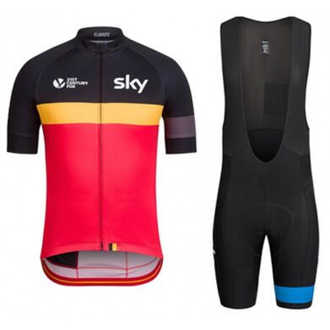 2016 SKY Belgium Fahrradbekleidung Satz Fahrradtrikot Kurzarm Trikot und Kurz Trägerhose KWJE750 2016 SKY Belgium Fahrradbekleidung Satz Fahrradtrikot Kurzarm Trikot und Kurz Trägerhose KWJE750