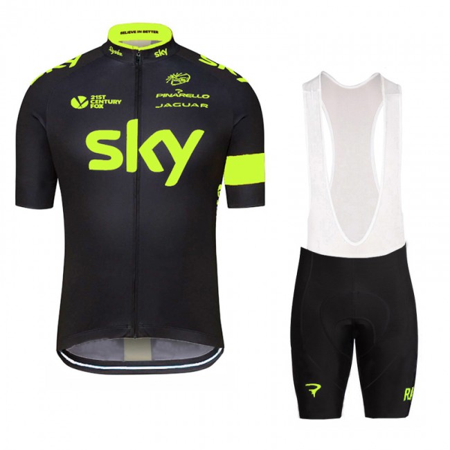 2016 SKY Fluo Yellow Fahrradbekleidung Satz Fahrradtrikot Kurzarm Trikot und Kurz Trägerhose ROIZ535 2016 SKY Fluo Yellow Fahrradbekleidung Satz Fahrradtrikot Kurzarm Trikot und Kurz Trägerhose ROIZ535