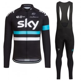 2016 Sky Fahrradbekleidung Radtrikot Satz Langarm und Lange Trägerhose TTCI599 2016 Sky Fahrradbekleidung Radtrikot Satz Langarm und Lange Trägerhose TTCI599