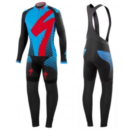 2016 Specialized Team LS Schwarz-Blau Fahrradbekleidung Satz Radtrikot Langarm+Lang Trägerhose HJDI597 2016 Specialized Team LS Schwarz-Blau Fahrradbekleidung Satz Radtrikot Langarm+Lang Trägerhose HJDI597