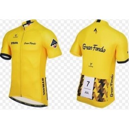 2016 Strava Radtrikot Kurzarm gelb WOGT675 2016 Strava Radtrikot Kurzarm gelb WOGT675