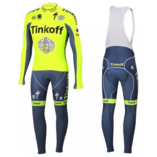 2016 Tinkoff Race Team Fahrradbekleidung Satz Radtrikot Langarm+Lang Trägerhose AMDR632 2016 Tinkoff Race Team Fahrradbekleidung Satz Radtrikot Langarm+Lang Trägerhose AMDR632