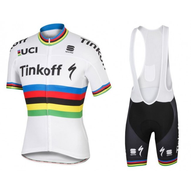 2016 TINKOFF World Champion Fahrradbekleidung Satz Fahrradtrikot Kurzarm Trikot und Kurz Trägerhose OXLK279 2016 TINKOFF World Champion Fahrradbekleidung Satz Fahrradtrikot Kurzarm Trikot und Kurz Trägerhose OXLK279