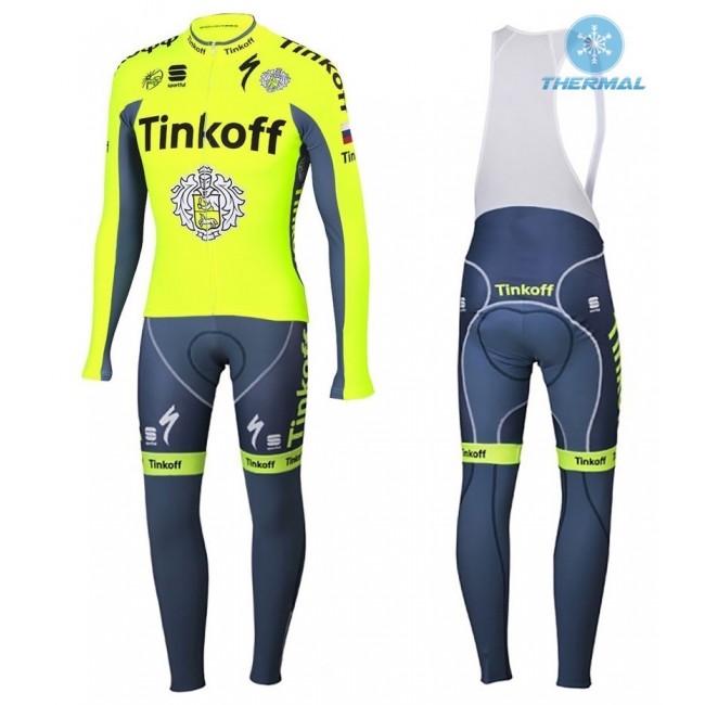 2016 Tinkoff Race Team thermisch Fahrradbekleidung Satz Radtrikot Langarm+Lang Trägerhose WUTJ179 2016 Tinkoff Race Team thermisch Fahrradbekleidung Satz Radtrikot Langarm+Lang Trägerhose WUTJ179
