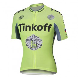 2016 Tinkoff Saxo Bank Fluo Light Green Radtrikot Kurzarm PHAE607 2016 Tinkoff Saxo Bank Fluo Light Green Radtrikot Kurzarm PHAE607