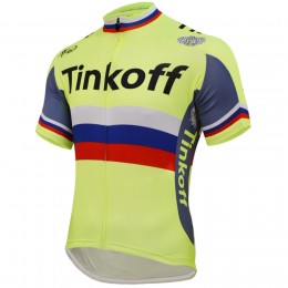 2016 Tinkoff Saxo Bank Russo Fluo Light Radtrikot Kurzarm RILI544 2016 Tinkoff Saxo Bank Russo Fluo Light Radtrikot Kurzarm RILI544