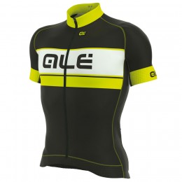2017 Ale Graphics PRR Bermuda Radtrikot Kurzarm Schwarz Gelb Fluo 518QLGX 2017 Ale Graphics PRR Bermuda Radtrikot Kurzarm Schwarz Gelb Fluo 518QLGX