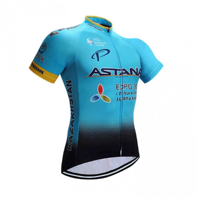 2017 Astana Radtrikot Kurzarm 889FRJZ 2017 Astana Radtrikot Kurzarm 889FRJZ