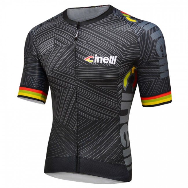 CINELLI ITALO 79 AERO Radtrikot Kurzarm Schwarz 454EKLJ CINELLI ITALO 79 AERO Radtrikot Kurzarm Schwarz 454EKLJ
