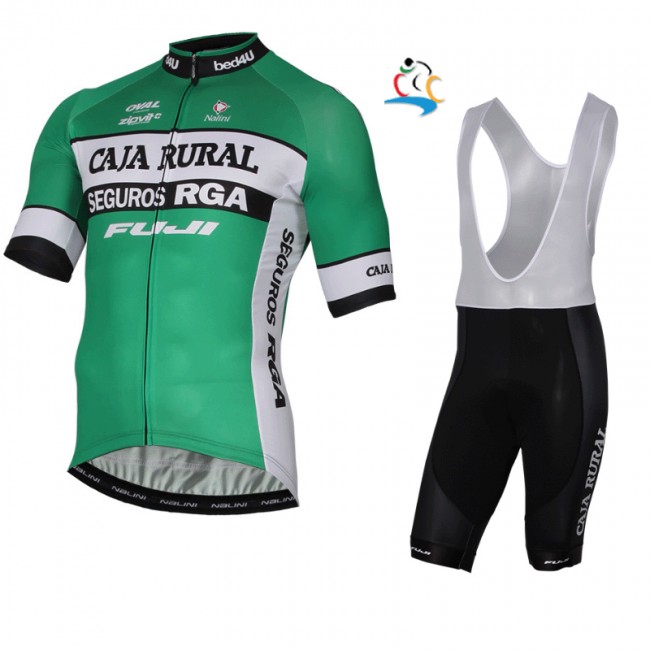2017 Caja Rural Fahrradbekleidung Satz Radtrikot Kurzarm+Kurz Trägerhose 936FBHP 2017 Caja Rural Fahrradbekleidung Satz Radtrikot Kurzarm+Kurz Trägerhose 936FBHP